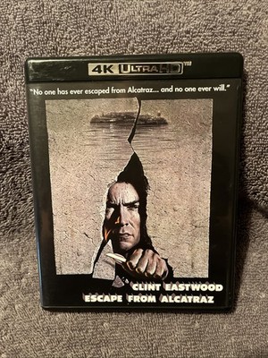 Kino ESCAPE FROM ALCATRAZ 1979 4K UHD+Blu-Ray Clint Eastwood Lorber Paramount