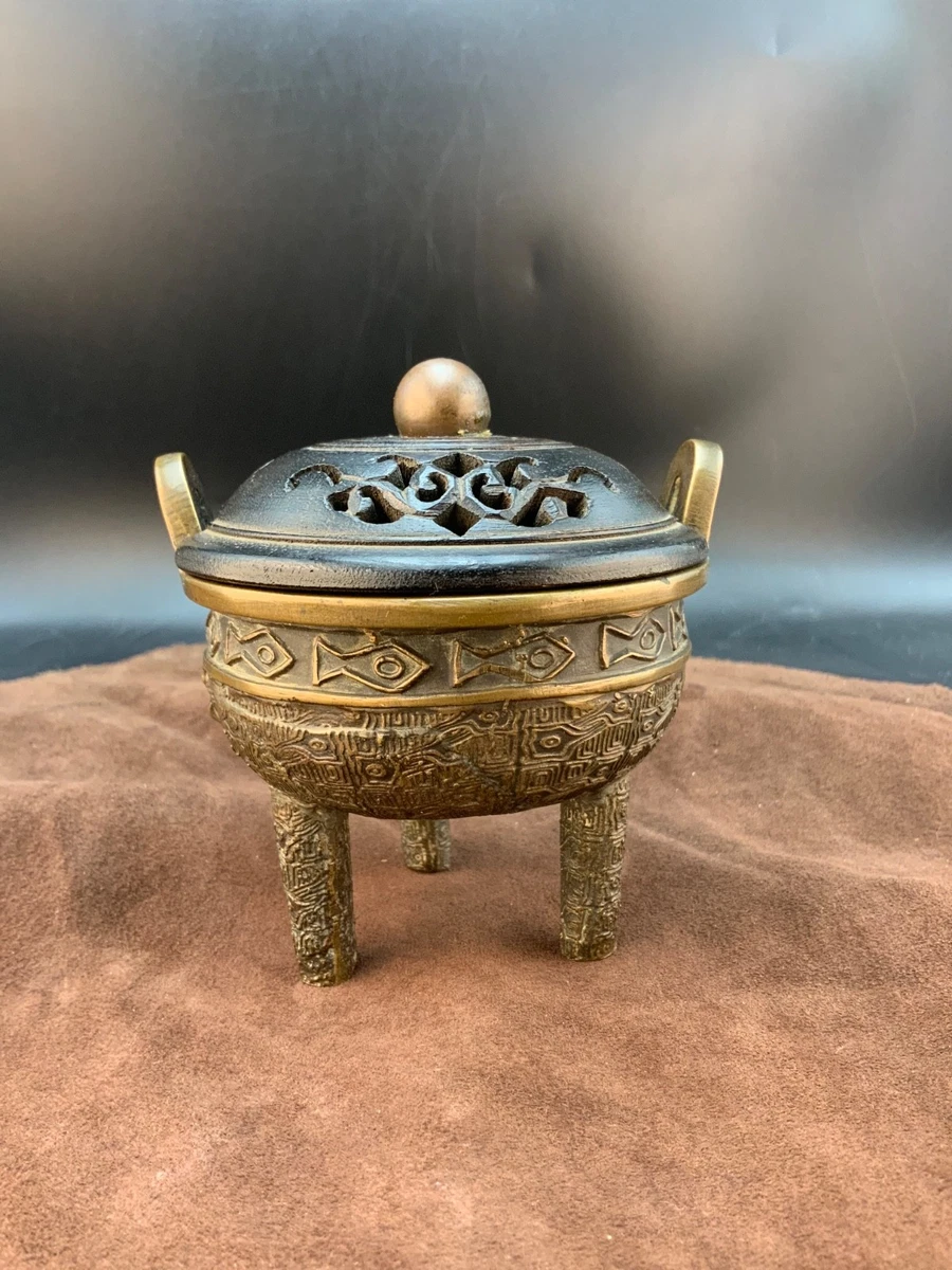 BRULE PARFUMS EN bronze ancien encens chinois EUR 49,99 - FR