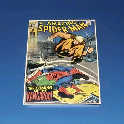 AMAZING SPIDER-MAN #81 (MARVEL COMICS FEB 1970)! GD! SHIPS FREE!