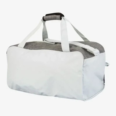 Nike Air Jordan Jumpman Duffel Bag Black Pure Platinum Shoe Pocket