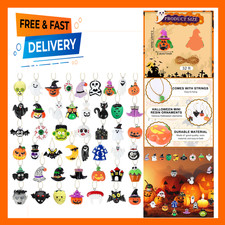 36 Piece Mini Resin Halloween Ornaments Set for Tree Decorations Holiday Home