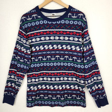 Hanna Anderson STAR WARS  Holiday Long John Pajama Top L Organic Cotton