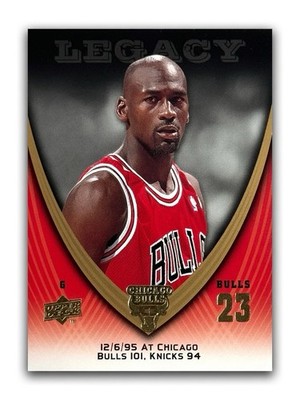 2008-09 Upper Deck Michael Jordan Legacy #700 Chicago Bulls Rare Collectors Item