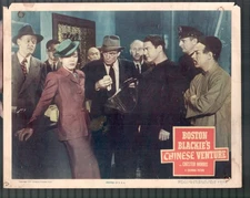 Boston Blackie's Chinese Venture 11x14 Lobby Card #2 Chester Morris Crime-Noir 