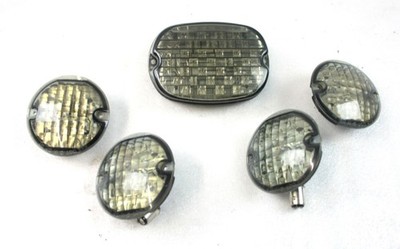 LED Rücklicht und Blinker Einsätze für Harley 1983 - 2017