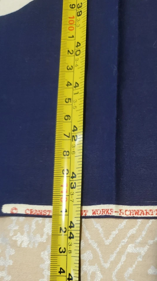 VTG HTF Cranston Schwartz Liebman Jungle Elephant Fabric 48" x 44" Tropical - Image 4 of 4