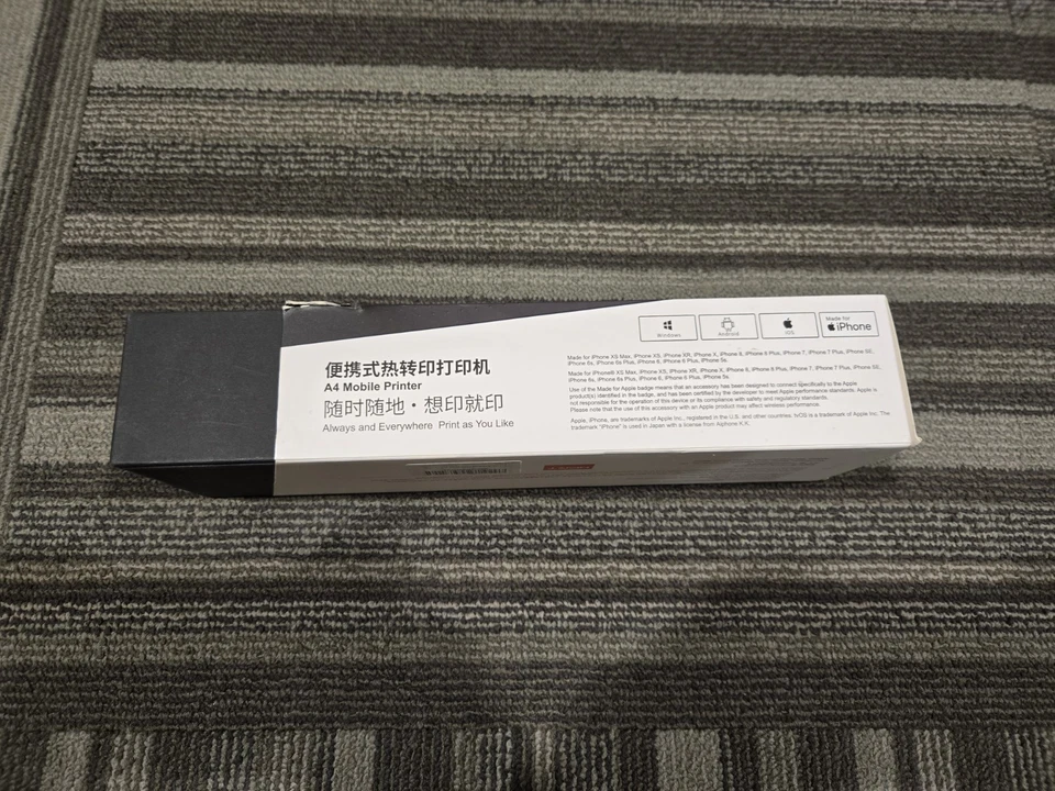 HPRT MT800 Portable Printers Wireless for Travel,  Support 8.5" X 11" US Letter - Image 3 of 4