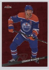 2025 Upper Deck Fleer Ultra Medallions Ruby Red 48/50 Connor McDavid #M-10 08he