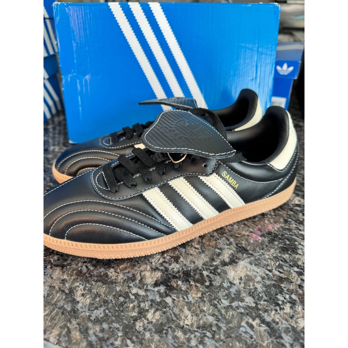 adidas gazelle silver green womens Kids Samba XLG (GS)