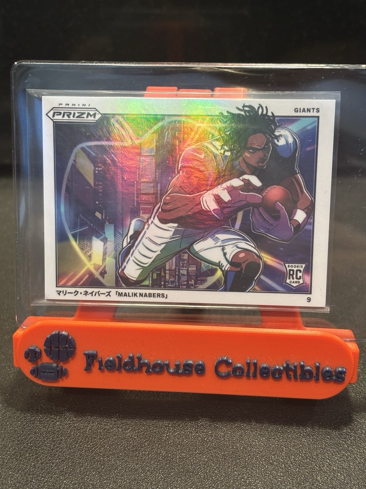 2024 PANINI PRIZM MANGA HORIZONTAL #MMNA MALIK NABERS ROOKIE RC NEW YORK GIANTS