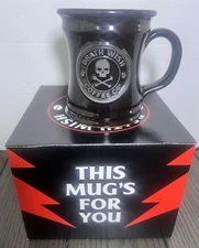 DEATH WISH COFFEE NAUGHTY MUG DENEEN POTTERY JUDGE STYLE  #255 Or #296 Of  500