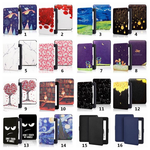 Auto Sleep/Wake Shell Smart Case e-Reader Cover For Kindle Paperwhite 1/2/3 - Picture 4 of 14