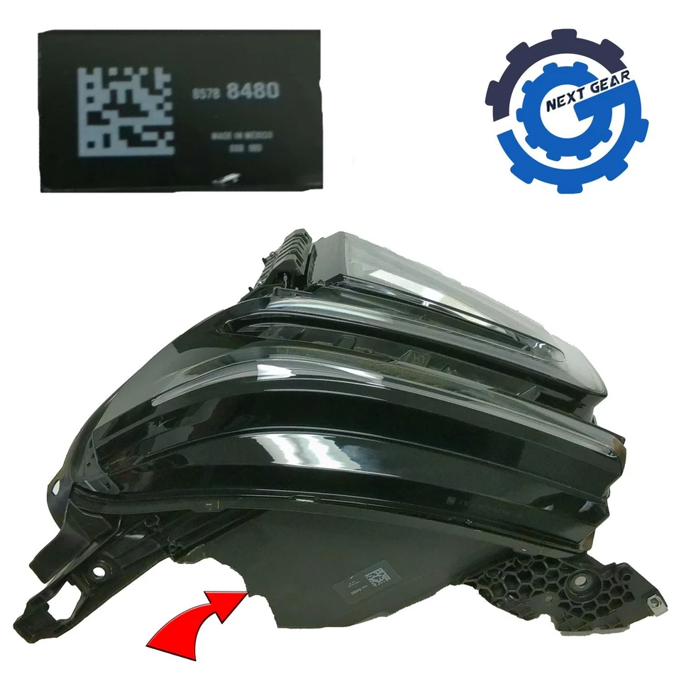 OEM GM Left Flawed Full LED Headlight Assy for 2025 GMC Tahoe Denali 85788480 - Imagem 2 de 4