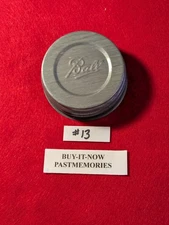 VINTAGE CANNING JAR COVER / LID, "BALL ZINC, PORCELAIN LINED" , LOT #13