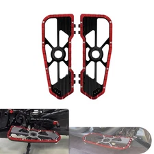 MX Style Driver Floorboards Foot Peg For Harley Softail Classic FLSTC 1986-2025