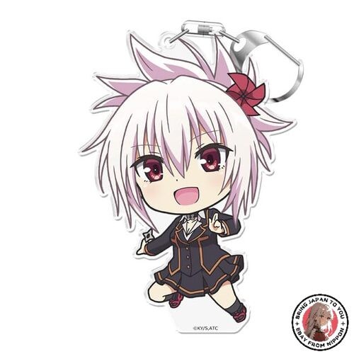 ¡NUEVO TV Anime Ayashiki Triangle Puni Colle! Llavero con soporte Kazamaki Ma...