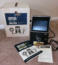 Vernon Deluxe Super 8 Movie Editor Viewer Tested Working with Box Japan