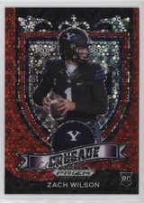 2021 Panini Prizm Draft Picks Crusade Red Circles Prizm Zach Wilson #168 r6i