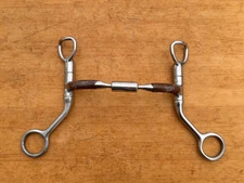 MYLER HBT Shank Wide Barrel Comfort Mouth Western Horse Bit ~ MB02 ~ 4 1/2"