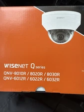 Hanwha Wisenet Q Series QNV-6012R 2MP Outdoor IP Dome Camera White