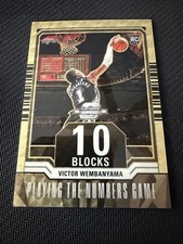 Victor Wembanyama 2023-24 Panini Contenders Optic Rookie Gold Vinyl 1 Of 1 RC