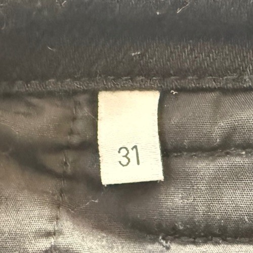 BOYISH Relaxed Pleated Trouser In Black Size 31 - Picture 3 of 5