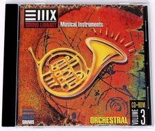 E-MU Systems Sound Library Volume 3 Orchestral Sample Library Sampling CD 1994