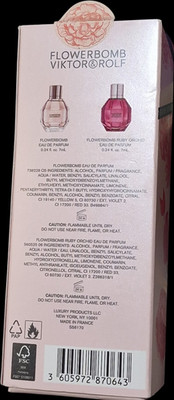 Viktor & Rolf Flowerbomb & Ruby Orchid Eau de Parfum Spray Sample Set