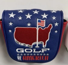 New Gulf of America USA Trump LAB DF3 Center Shaft Putter Cover - Golf Flag