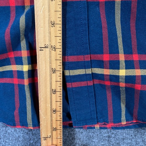 L.L. Bean Signature Shirt Mens XXL Plaid Button Down Collar Classic Preppy - Picture 6 of 9