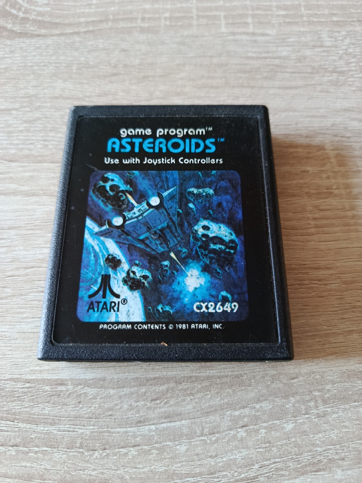 Jeu Atari 2600 - ASTEROIDS