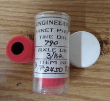 Ferret Engineering Race Tires, Red 3/32 x .790. New Old Stock