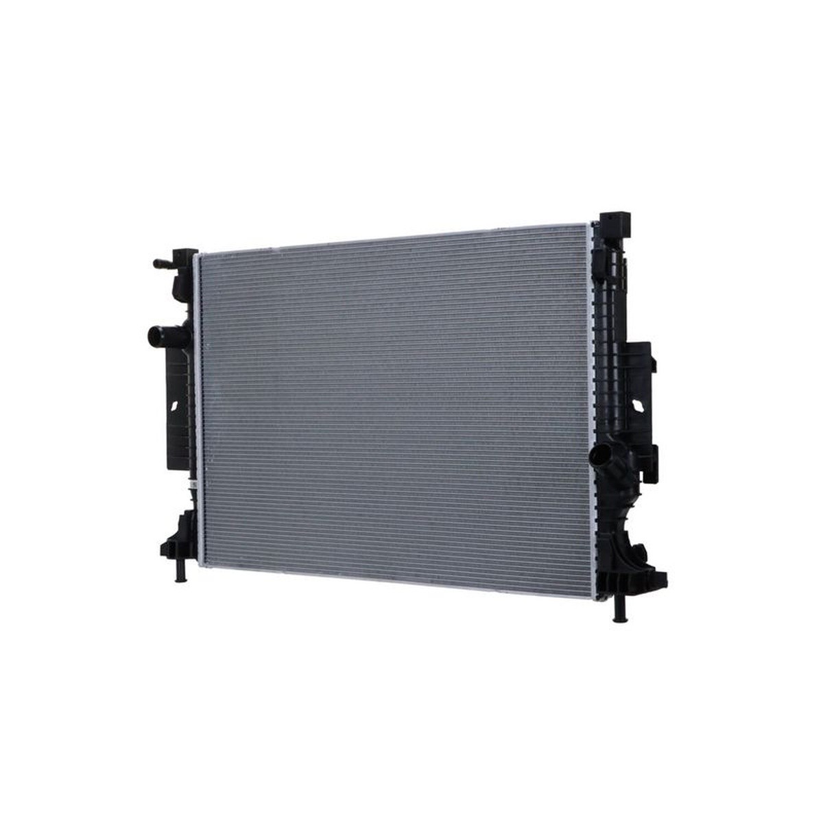 Kühler Motorkühlung Kühlrippen gelötet 672 - 467 mm HELLA für u.a. FORD KUGA