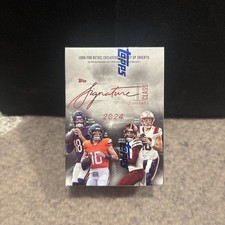 2024 TOPPS SIGNATURE CLASS VALUE BLASTER BOX (42 Cards) Football NEW Sealed