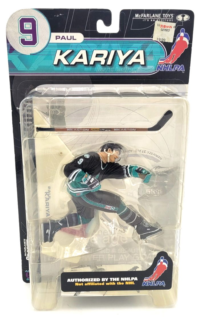 2000 McFarlane NHLPA Series 1 Paul Kariya Anaheim Ducks Sports