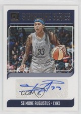 2019 Panini Donruss WNBA Signature Series Seimone Augustus #SS-SAS Auto HOF 0z5u