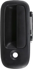 RLB-HILON Front Left Exterior Door Handle Compatible with Chevy Express Black 