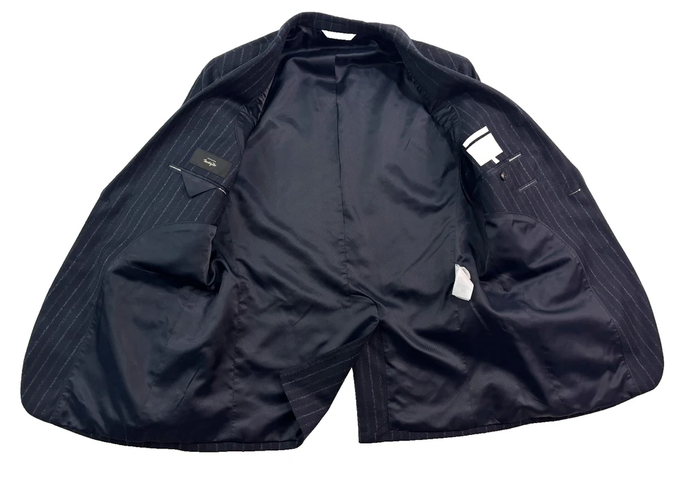 Banana Republic Heritage Collection 40R 33x32 2pc Pant Suit Marzotto Flannel - Image 4 of 4