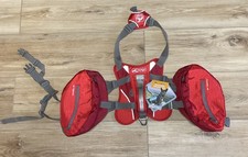 Kurgo Baxter Dog Backpack 3.75 Liter Dogs 30-85 Lbs Baxter Red "NEW WITH TAGS"