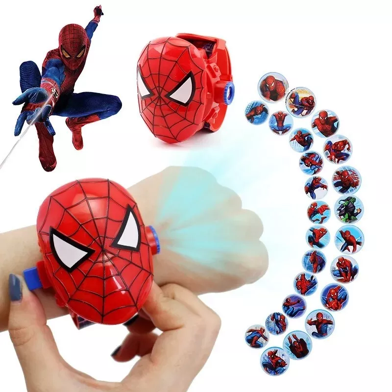 Montre spiderman projecteur new arrivals
