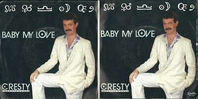 Disco 45 Giri Cresty    Baby My Love On My Mind