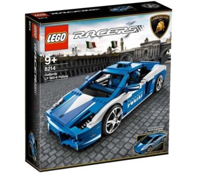 gallardo lp 560-4 police racers lego 8214 lamborghini polizia