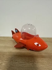 Octonauts 7.5" Gup B Tiger Shark Submarine Vehicle Orange Toy Mattel 2010