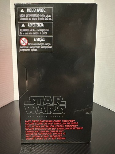 Star Wars Black Series 6" Order 66 Entertainment Earth Exclusive Scuffed Box - Picture 5 of 11