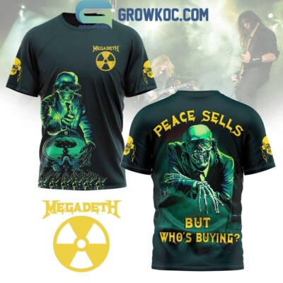 Megadeth Peace Sells But Who's Buying 3D T-Shirt  All size D788