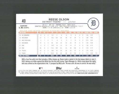 Base logofractor chromée Topps 2024 - Complétez votre set - Achetez plus et économisez plus ! - Photo 35/132