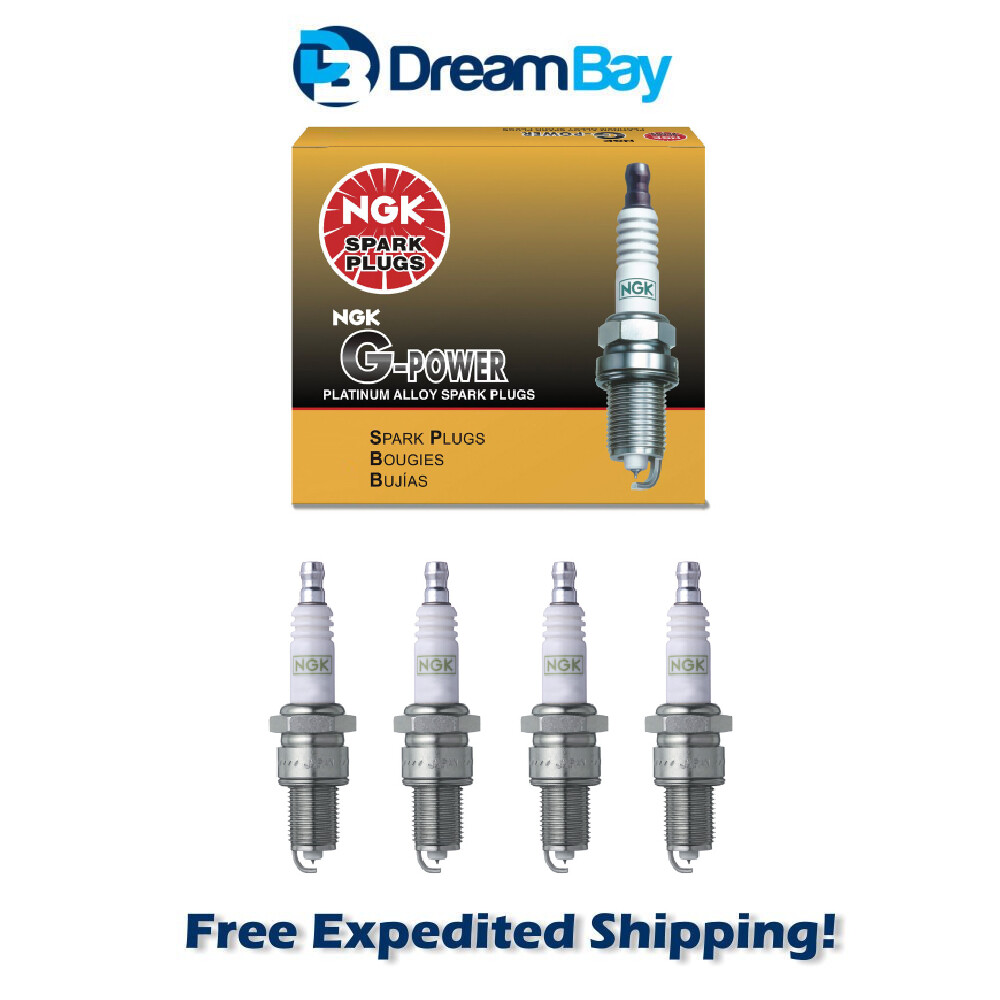 NGK Spark Plug Set 4PCS G-Power Platinum 7082 BPR5EGP
