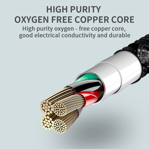 360° Magnetic Cable Magnetic Phone Charger Cable USB Cable for Smartphones A2 - Picture 3 of 14