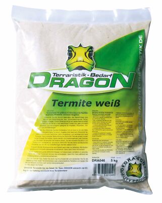 Terrariensand Termite Grabfähiger lehmhaltiger Bodengrund Farbe Weiß Menge: 5Kg