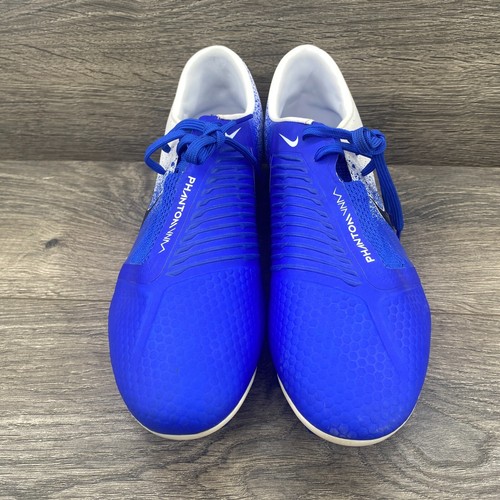 Nike Phantom Venom Pro FG Soccer Men's Size 9 White Racer Blue A08738-104 - Picture 9 of 13